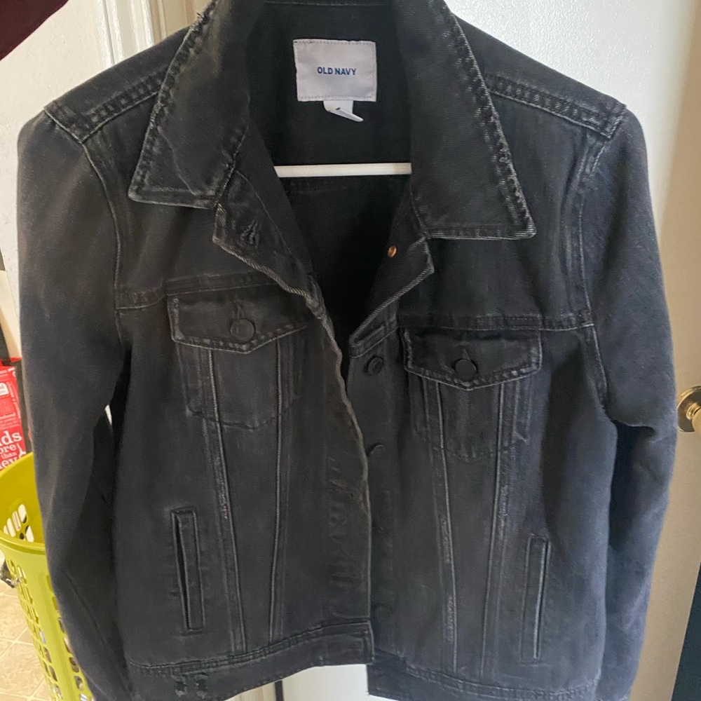 Black Jean Jacket